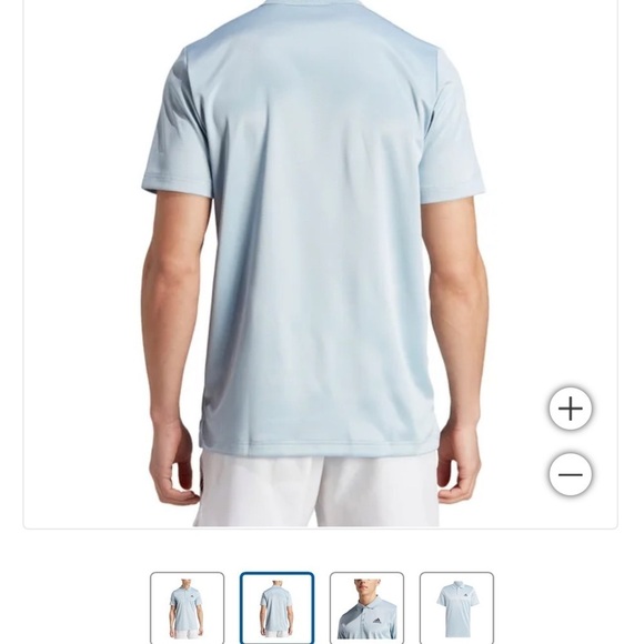 Adidas Short Sleeve Polo, Men's XL - Picture 2 of 4